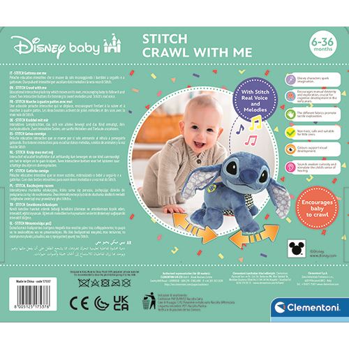 Peluche Disney: Stitch Gatinha Comigo - Clementoni - Image 3