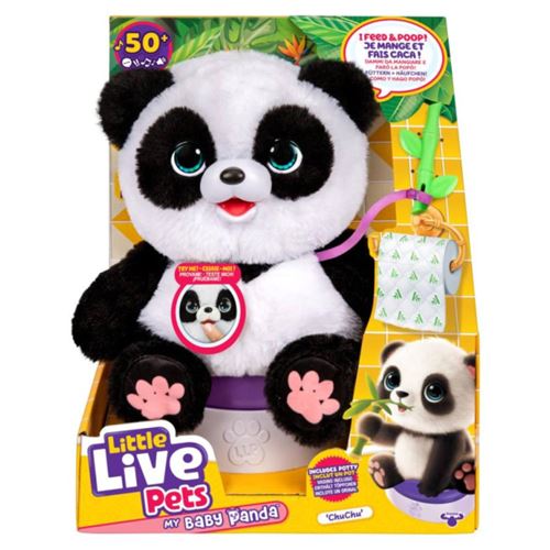 Peluche Interativo - My Baby Panda - Little Live Pets | Moose Toys
