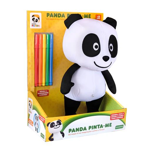 Peluche Panda Pinta-Me - Concentra - Image 2