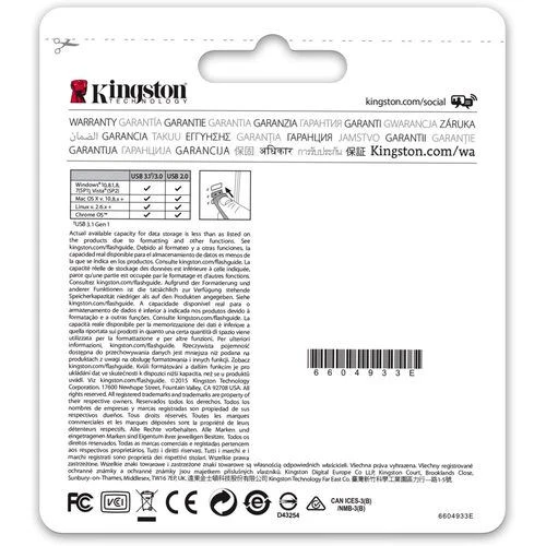 Pen USB 3.0 Kingston DataTraveler G4 - 64GB - Image 7
