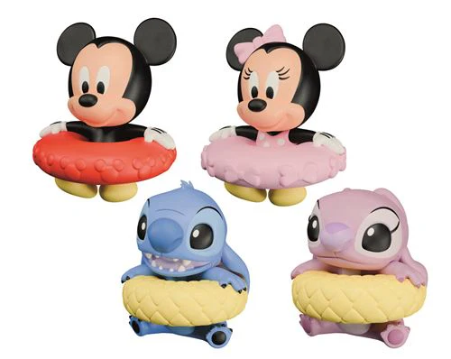 Personagens de Banho Disney Baby em Borracha- Clementoni - Envio Aleatório