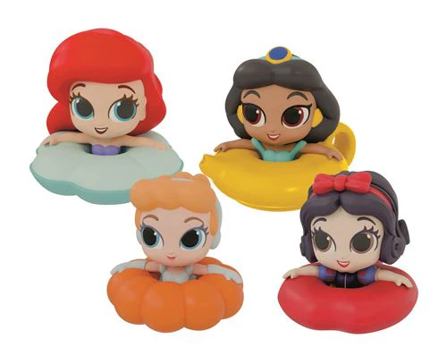 Personagens de Banho Disney Baby Princesas em Borracha - Clementoni - Envio Aleatório