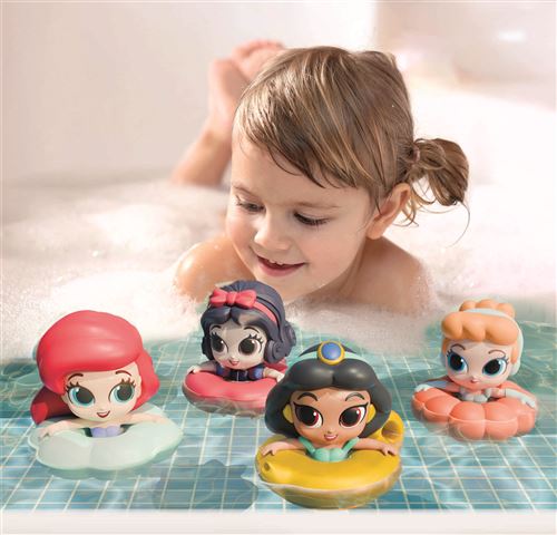 Personagens de Banho Disney Baby Princesas em Borracha - Clementoni - Envio Aleatório - Image 7