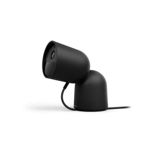 Câmara de Vigilância com Fio + Suporte para mesa Philips Hue - Preta - Image 2