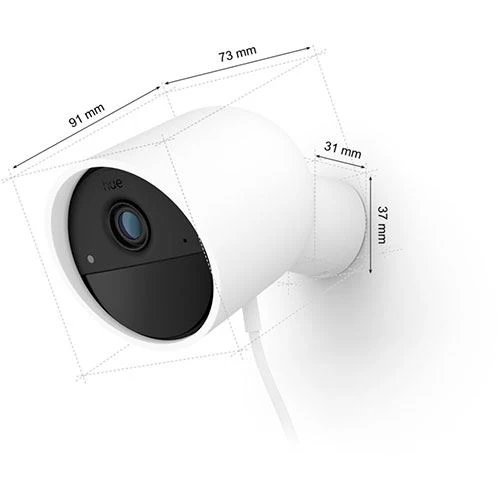 Câmara com Fios Secure Philips Hue - Branco - Image 4