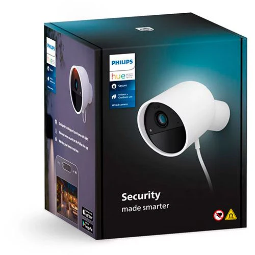 Câmara com Fios Secure Philips Hue - Branco - Image 6