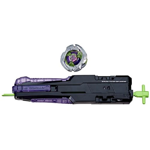 Pião Beyblade X com Lançador Premium Grip - Saber Samurai 2-70L - Hasbro - Image 2