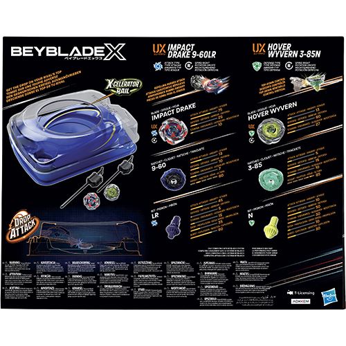 Pião Beyblade X - Set de Batalha Impact Drake 9-60LR - Hasbro - Image 5