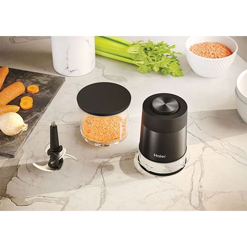 Picadora com Taça de Vidro Haier HCH5B1/1 011 | 0.5 L | 550 W | Preto - Image 4