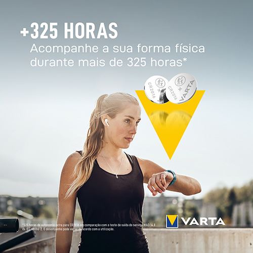 Pilha de Lítio Botão Varta CR2016 - 2 Unidades - Image 8