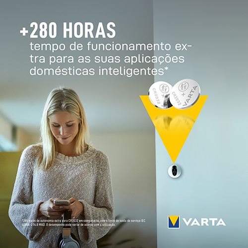 Pilha de Lítio Botão Varta CR2032 - 2 Unidades - Image 8