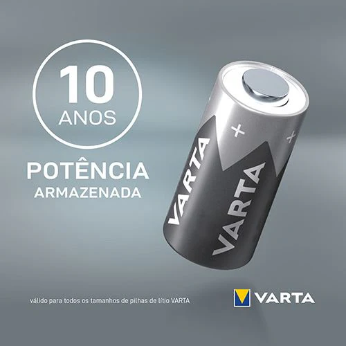 Pilha de Lítio Cilindrica CR123A 3V - 1 Unidade - Image 3