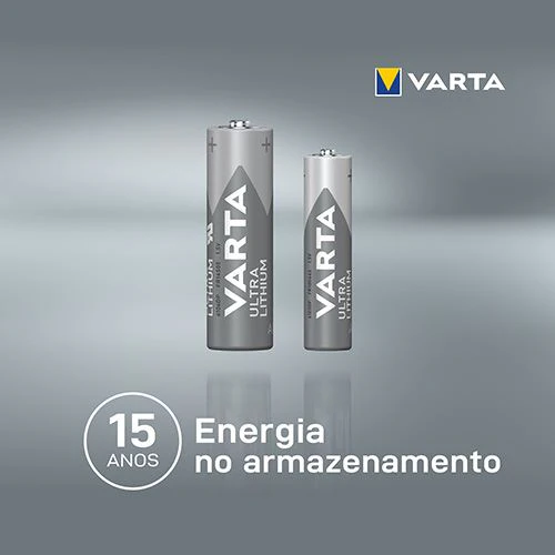 Pilha Lítio Varta Ultra Lithium AA / LR6 - 2 Unidades - Image 3