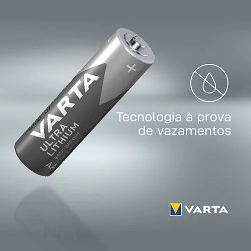 Pilha Lítio Varta Ultra Lithium AA / LR6 - 2 Unidades - Image 4