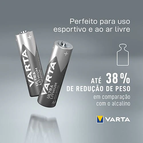 Pilha Lítio Varta Ultra Lithium AA / LR6 - 2 Unidades - Image 5