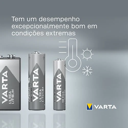 Pilha Lítio Varta Ultra Lithium AA / LR6 - 2 Unidades - Image 7