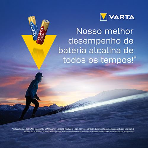 Pilhas Alcalinas Varta Longlife Power AA - 12 Unidades - Image 10