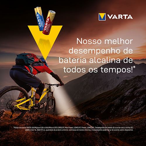 Pilhas Alcalinas Varta Longlife Power AA - 12 Unidades - Image 11