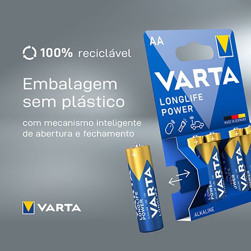 Pilhas Alcalinas Varta Longlife Power AA - 4 + 4 Unidades - Image 4