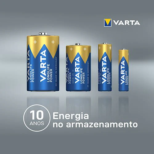 Pilhas Alcalinas Varta Longlife Power AA - 8 + 4 Unidades - Image 14