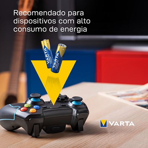 Pilhas Alcalinas Varta Longlife Power AA - 8 + 4 Unidades - Image 6