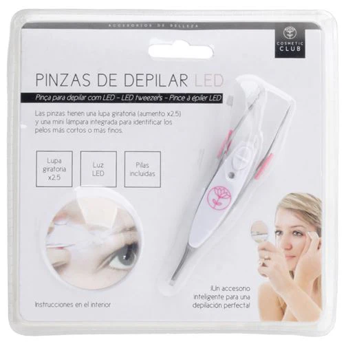 Pinça de Depilação com LED CMP Paris SC16025 - Várias Cores - Image 5
