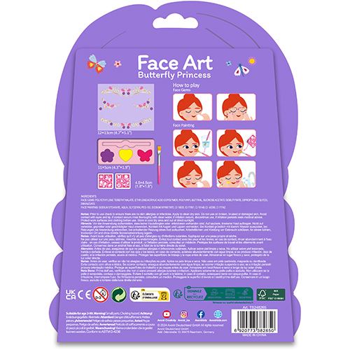 Pinturas Faciais  Fancy Me - Princesa Borboleta - Avenir | Sig Toys - Image 6