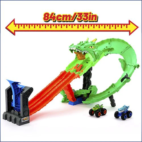 Pista Hot Wheels Trucks vs Dragão Destruidor - Mattel - Image 2