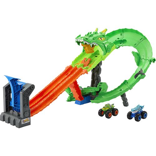 Pista Hot Wheels Trucks vs Dragão Destruidor - Mattel - Image 3