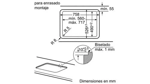 Placa a Gás Balay 3ETG676HB | Gás Butano/Propano | 75.2 cm | 5 Zonas | Preto - Image 4