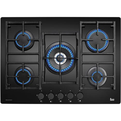 Placa a Gás Teka CGW LUX 70 5G AI AL TR | 71 cm | 5 Zonas | Preto