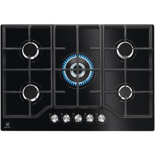 Placa a Gás Electrolux KGG75362K | 74 cm | 5 Zonas | Preto - Image 3