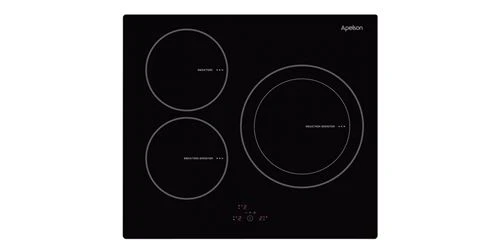 Placa de Indução APELSON AIT 360 B | Elétrica | 59 cm | 3 Zonas | Preto