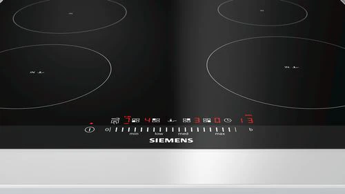 Placa de Indução Siemens EH675FEC1E | Elétrica | 60.2 cm | 4 Zonas | Preto - Image 2