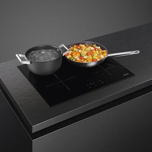Placa de Indução Smeg Universal SI2641D | 60 cm | 4 Zonas | Preto - Image 5