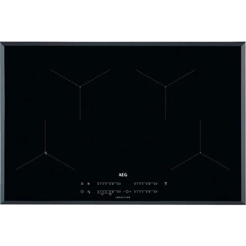 Placa de Indução AEG IAE84431FB | 78 cm | 4 Zonas | Preto