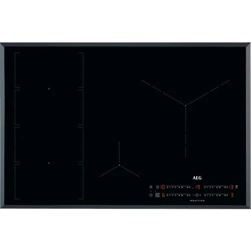Placa de Indução AEG IKE84475FB | 78 cm | 4 Zonas | Preto