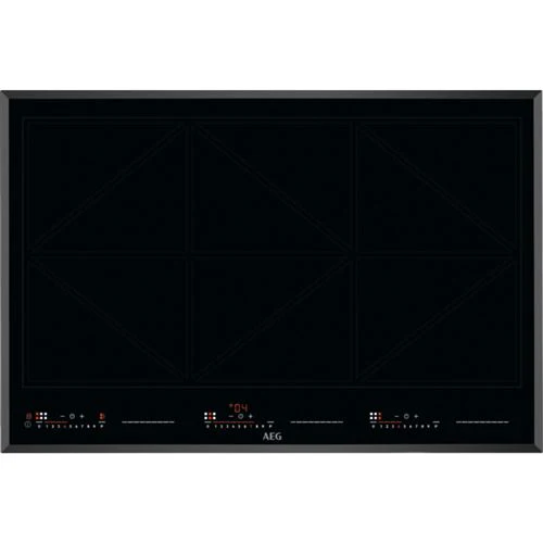 Placa de Indução AEG IKK86683FB | 78 cm | 4 Zonas | Preto