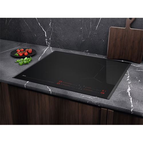 Placa de Indução AEG TI64IB30FB Série 8000 Sense Boil&Fry | Elétrica | 59 cm | 4 Zonas | Preto - Image 3