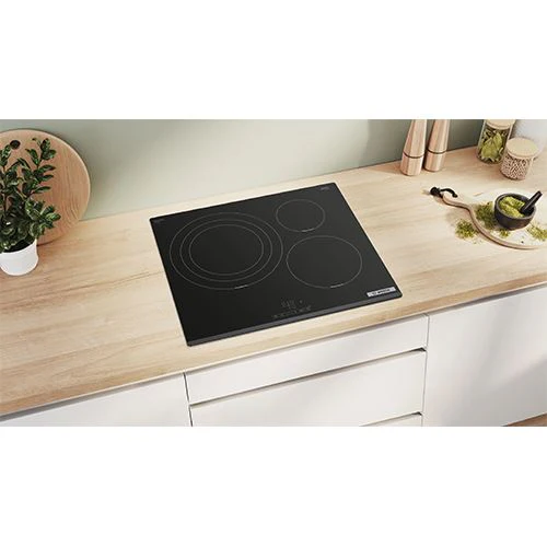 Placa de Indução Bosch PID631BB5E Serie 4 | Elétrica | 59.2 cm | 3 Zonas | Preto - Image 3