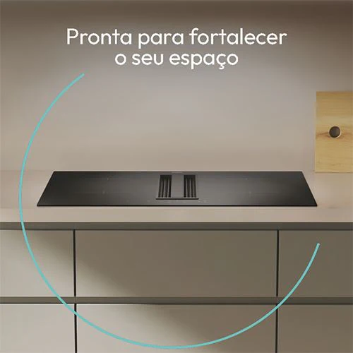 Placa de Indução com Exaustor Integrado Candy CIH8I4CF | Elétrica | 83 cm | 4 Zonas | Preto - Image 2