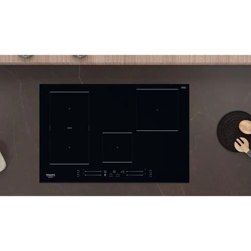 Placa de Indução Hotpoint HS 3377C BF | 77 cm | 4 Zonas | Preto - Image 4