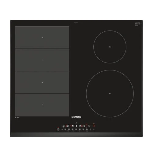 Placa de Indução Siemens iQ700 EX651FEC1E | 59,2 cm | 4 Zonas | Preto