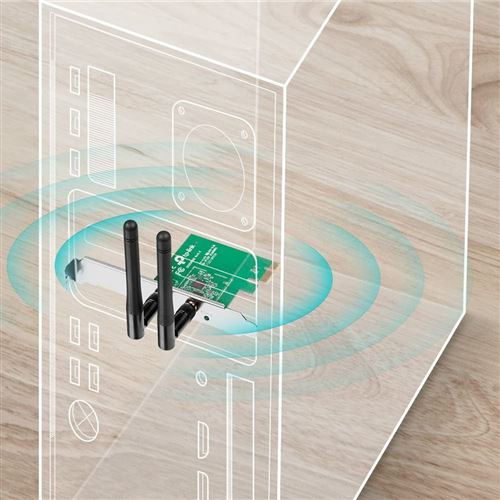 Placa de Rede TP-Link TL-WN881ND 300Mbps Wi-Fi N PCI Express - Image 3