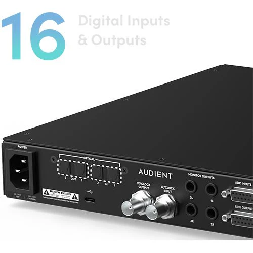 Placa de Som ID48 24 In/32 Out - Preta - Audient - Image 6