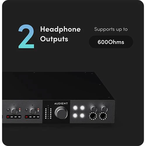 Placa de Som ID48 24 In/32 Out - Preta - Audient - Image 7