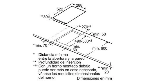 Placa de Vitrocerâmica Balay 3EB730LQ | Elétrica | 28.8 cm | 2 Zonas | Preto - Image 2