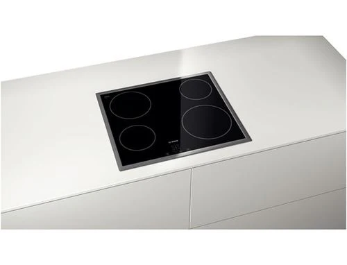 Placa de Vitrocerâmica Bosch PKE645D17E | Elétrica | 58.3 cm | 4 Zonas | Preto - Image 4