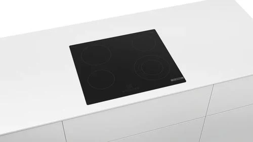 Placa de Vitrocerâmica Bosch Serie 4 PKF611BB8E | 59,2 cm | 4 Zonas | Preto - Image 3