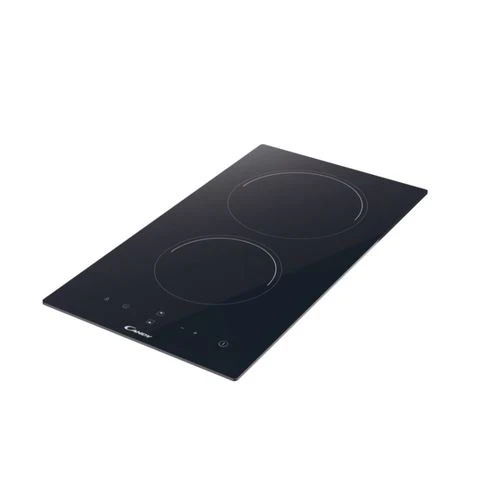 Placa de Vitrocerâmica Candy Timeless CDH30 | 28,8 cm | 2 Zonas | Preto - Image 2